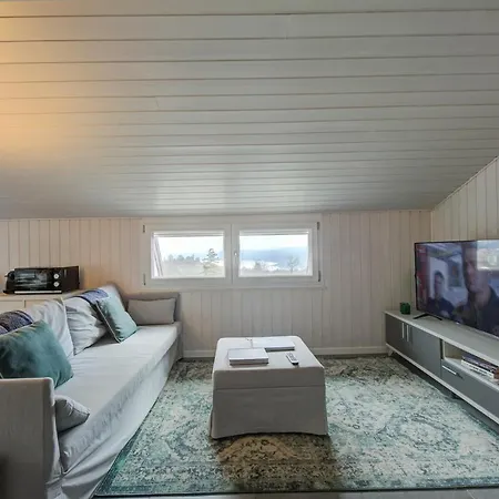 White Paradise Rooftop Stunning Lake View - Happy Appartement Nebbiuno